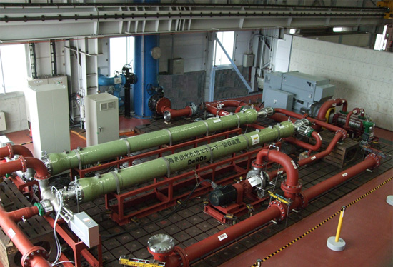 Image of combination with high efficiency RO high pressure pump